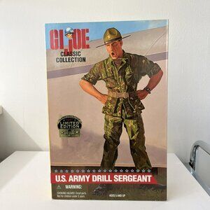 GI Joe Classic Collection U.S. Army Drill‎ Sergeant Limited Edition - NIB